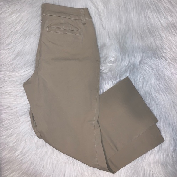 St Johns Bay straight leg beige size 6p jeans A08 - Picture 2 of 6